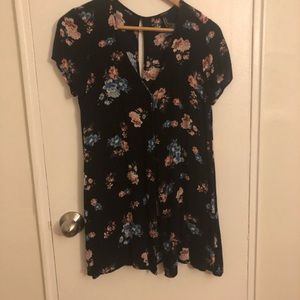 Floral mini dress